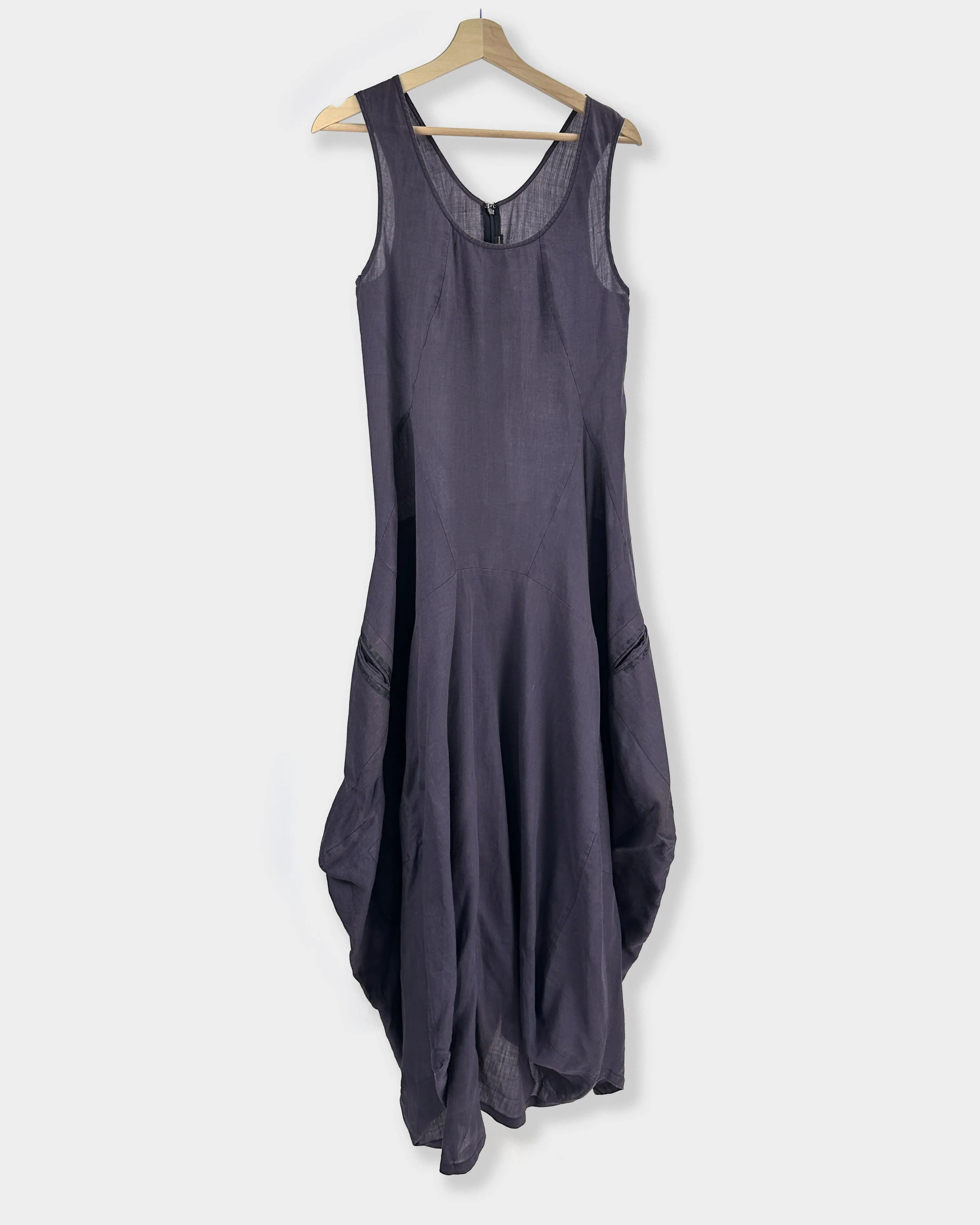 Marithé Francois Girbaud Ramie Maxi Dress 2000's